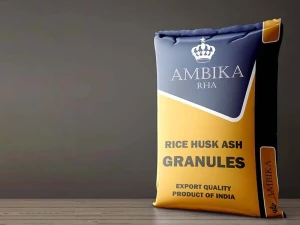 Rice husk ah granules