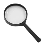 Promotion CE &Rosh 60MM 70MM Plastics Hand Magnifier for Kids or elderly Reading Magnifying glasses or Outdoor Playing
