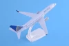 Metal Airplane Model Boeing737-800 United Airlines Promotional Customized Logo Gift Craft 20cm