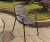 Import Garden Furniture Set 130cm Folding Rectangular Glass Table And 6 Chairs Patio Sunroom Lawn Furniture from China