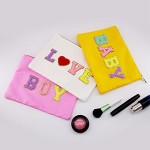 New Travel Nylon Stduents Korean Style Wholesale Letter Nylon Makeup Bags