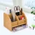 Import Multifunctional desktop office table wooden pen holder from China