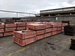Copper cathode and copper wire scrap