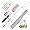 Ready-to-fish fishing rod combo set