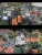 Import Surplus Liquidation Men Mesh Sports Shorts, 11000Pcs Mixed Prints & Solid Colors Stock Lot from China