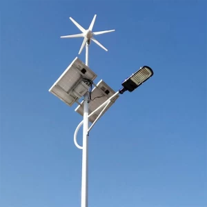 Highlux 30W 60W 80W Solar Wind Street Light Wind Solar Hybrid Street Light