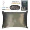 mulberry silk pillow case charmeuse silk pillowcase 19momme/22momme/25momme/30momme OEKO-TEX Certified slip silk patent fabric