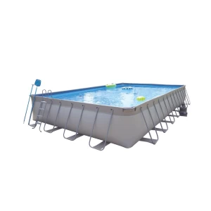 Hot Sale Beautiful OEM Size Durable Above Ground Pool Fold Swimming Pool Metal Frame Swimming Pool