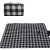 Import Outdoor Extra Large Picnic Mat - Black And White from China