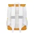 Import British Style Color-Block Student Backpack | Water-Resistant Polyester & PU Backpack from China