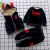 Import 3pcs Fashion Children's Sets Baby Boys Girls Autumn Winter Think Velvet Suit Vest + top +pants toddler Dinosaur Horns ropa 1-4Y from China