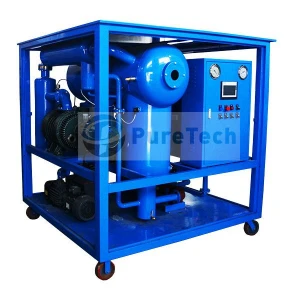 Double Stage Vacuum High-Efficiency Transformer Oil Filtration System