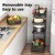 Import Household Kitchen 5 Tier Fruit Vegetable Storage Basket Floor Rack from China