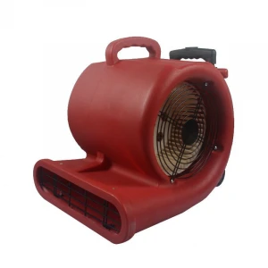 Certified Air Mover Blower Fan 3 Speeds Carpet Dryer With Wheels