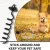 Import 10 inch metal screw anchoring dog tie stake tent grounds anchors surface sprayed plastic spring spiral outdoor ground anchor from China