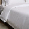 100% cotton 60s 300TC 3cm stripe sateem 5 stars hotel bedding set