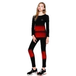 100% Cotton Winter USB Electric Battery Operated Breathable Heating Long Johns