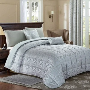 100 Polyester Home Textile 3pcs Jacquard bedding set
