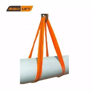 100% polyester hot sale industrial lifting belt webbing sling