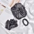 Import 100% pure silk scrunch satin scrunchies set hair elastic crunchies Luxury Mulberry Silk hair scrunchies 30momme 6cm from China
