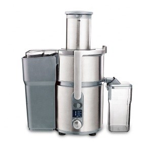 1000W Professional Whole Fruit and Vegetable Juicer, Food Grade Stainless Steel Filter, LCD Display, Variable Speeds with Pulse