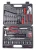 Import 100pcs purple hand tools set household tool kit set from China