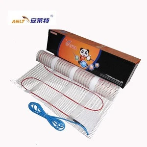 100W/m2 Free Sample Electrical Power Floor Heating Cable Mat