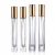 Import 10ml long glass perfume bottle with golden spray pump top from China