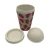 12 14 oz 400ml 2 layers in 1 reusable portable  bamboo fiber yogurt cereal to go cup with lid and spoon for breakfast snack