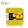 120g Hot selling top quality OEM private label box bath supplies Lemon skin whitening soap