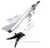 Import 1:24 Aluminum alloy J -10 fighter airplane aircraft model from China
