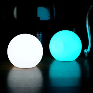15cm glow outdoor waterproof color changing mood led light swimming pool ball