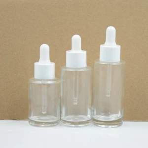 15ml 20ml 30ml 40ml 50ml 60ml 80ml 100ml frosted essential oil glass dropper bottle with packaging box