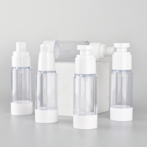 15ml 30ml 50ml 80ml 100ml PP Plastic Airless Lotion Pump Bottle