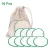 Import 16 Packs Bamboo Cotton Makeup Remover Pads Reusable Cleansing Cloth Wipes from China