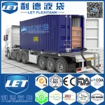 16000L-24000L LET Flexitank/20'Container Flexitank for liquid