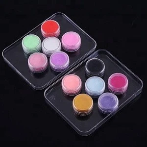 18 Color Acrylic Nail Art Powder 3D Manicure Nail Tips AP010