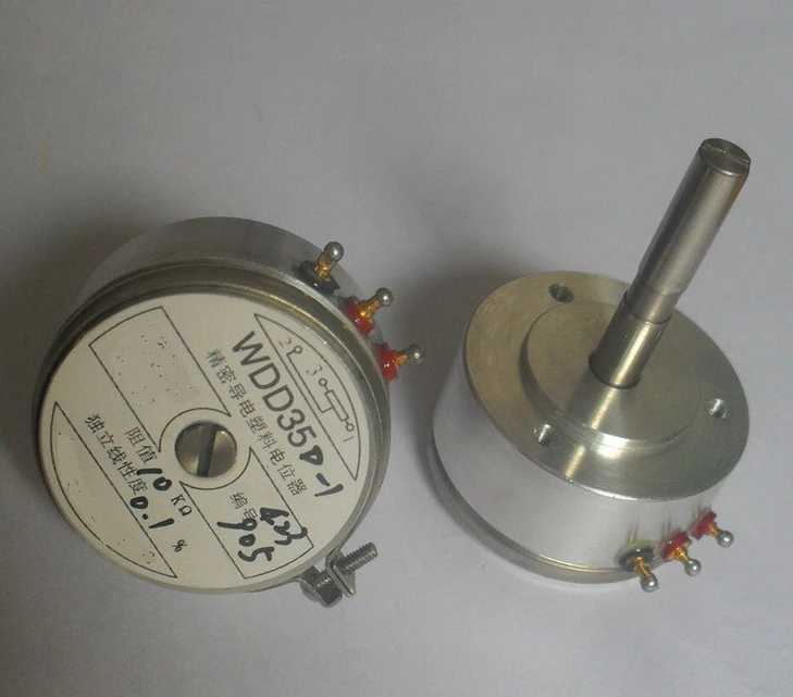 1k 2k 3k 5k 10k Precision conductive plastic potentiometer WDD35D - 1 wdd35d-4 precision potentiometer 1k 2k 3k 5k 10k
