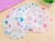 Import 1PC Color Random Dot Waterproof Shower Cap Thicken Elastic Bath Hat Bathing Cap for Women Hair Salon Bathroom Products from China