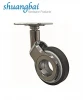 2-3/8 inch wholesale inch diameter black polyurethane hub-free wheel caster