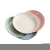 Import 20 Amazon 20cm Wheat straw plate 4pcs set home dining Serving plate 7.8 inch round dish anti-fall breakfast dish fruit plate from China