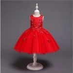 2008  Children Frocks Designs Apparel Baby Dress Latest Frock Kids Princess Wedding Dresses Ball Gowns