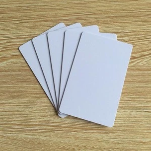 2014 high quality blank pvc id card/blank plastic card/pvc blank card