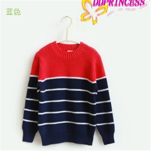 2015 children&#039;s clothing factory direct wholesale of kids high quality cable knitted comfortable sweater