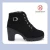 Import 2017 Latest Fashion Martin Woman Ankle High Heel Casual Boots from China