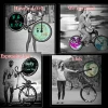 2017New product bike wheel light 416 RGB colorful programmable lamps led bicycle light