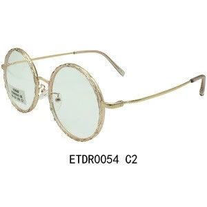 2018 new fashion style round shape with TR90 inner ring optical frame