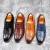 Import 2019 Hand made custom casual loafers mens dress shoe genuine leather men shoes from China
