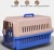 Import 2020 Best Selling Small Animal Dog Travel Carrier Cage / Small Flight Plastic Pet Carrier With Wheels from China