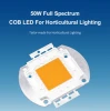 2020 Factory Wholesale High Power Led Chip Cob 30W 50W 100W Pink Full Spectrum 380-840nm Customer Wavelength Spectrum Available
